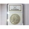 Image 1 : 1921-S MORGAN SILVER DOLLAR NGC MS63