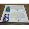 Image 2 : 2 US MINT 50 STATE QUARTER FDC'S (IL, WI)