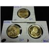 Image 1 : 2000-P/D/S SACAGAWEA DOLLARS  (UNC & PF)