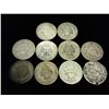 Image 2 : 10 ASSORTED SEATED LIBERTY DIMES
