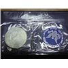 Image 2 : 1971-S IKE SILVER DOLLAR (UNC) (BLUE PACK)