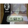 Image 1 : BEP 2003-A $2 FRN CRISP UNC SERIAL STARTS 2008