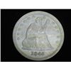 Image 1 : 1845 SEATED LIBERTY QUARTER (EXTRA FINE)