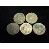 Image 1 : 5 (SCRUFFY) INDIAN HEAD CENTS