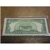 Image 2 : 1953-B FIVE DOLLAR SILVER CERTIFICATE BLUE SEAL
