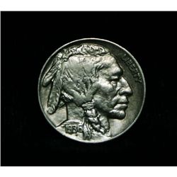 1936-p Buffalo Nickel Grades Almost Uncirculated au58