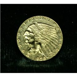 1928-p $2 1/2 Gold Indian Grades Select Uncirculated ms62