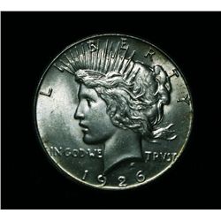 1926-p Peace Dollar Grades Select Uncirculated ms63++