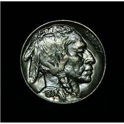 1938-d/d Rare variety Buffalo Nickel 5c Grades Choice Uncirculated ms64