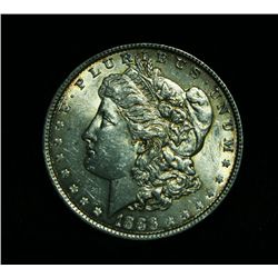 1886-p Morgan Dollar Grades Select Uncirculated ms62   VAM 5