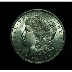 1880-p Morgan Dollar $1 Grades Uncirculated ms60