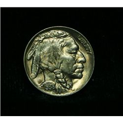 1938-d Buffalo Nickel 5c Grades Gem Uncirculated ms66