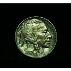 1913-p TY II Buffalo Nickel 5c Grades Choice Uncirculated ms64