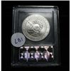 Image 2 : 2002-W West Point Uncirculated Silver Commemorative $1 Graded ms70