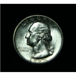 ***RARE 1932-d Washington Quarter Grades Select Uncirculated ms63++   RARE***    KEY TO THE SERIES