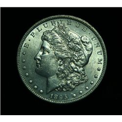 ***RARE  1895-o Morgan Dollar Grades ms details net au58  RARE***
