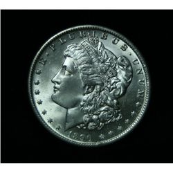 ***RARE  1890-o Morgan Dollar Grades Gem Uncirculated ms65  RARE***  New 1 Point BBG