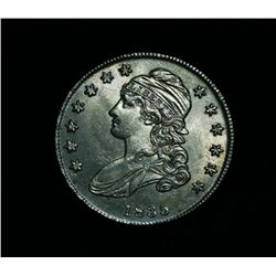 1835-p Capped Bust Half Dollar 50c Grades Select Uncirculated ms61