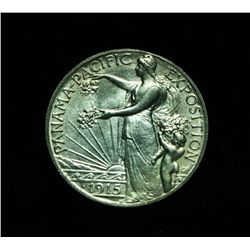 1915-s 50c Panama Pacific Exposition Commemorative 50c Grades Choice Uncirculated ms64