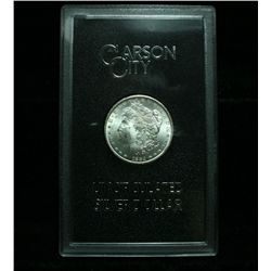 GSA RARE VARIETY  1884-cc Morgan Dollar Graded  Vam 4B, Rarity 6, Die break 'E', Spiked date