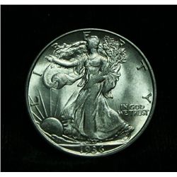 1936-d Walking Liberty Half Dollar 50c Grades Choice Uncirculated ms64++