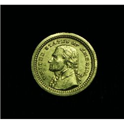1903 Jefferson  Louisiana Purchase Gold Commemorative $1 Grades Select Uncirculated ms63