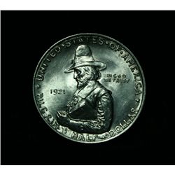 Rare 1921 Pilgrim Tercentenary Commemorative 50c Grades Gem Uncirculated ms65++ PQ