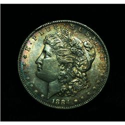 1884-s/s Morgan Dollar VAM 3 Grades Almost Uncirculated au58/ms60