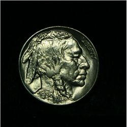 1936-s Buffalo Nickel 5c Grades Gem Uncirculated ms66   STUNNING