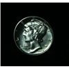 Image 1 : 1938-D Liberty Head 'Mercury' Dime 10c Grades Gem uncirculated ms65 FSB