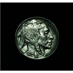 1934-p Buffalo Nickel 5c Grades Choice Uncirculated ms64