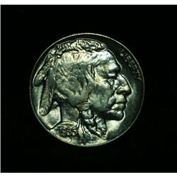 1935-p Buffalo Nickel 5c Grades Gem Uncirculated ms65++