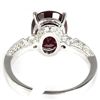 Image 3 : Genuine 5.02 ctw Ruby & Diamond  Ring 18kt Gold-White