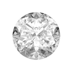 GIA Certified 0.70 ctw Round Brilliant Diamond, SI1, F