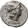Image 1 : C. Servilius M.f. Denario, 136 a.C.