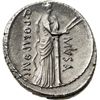 Image 2 : Q. Pomponius Musa. Denario, 66 a.C.