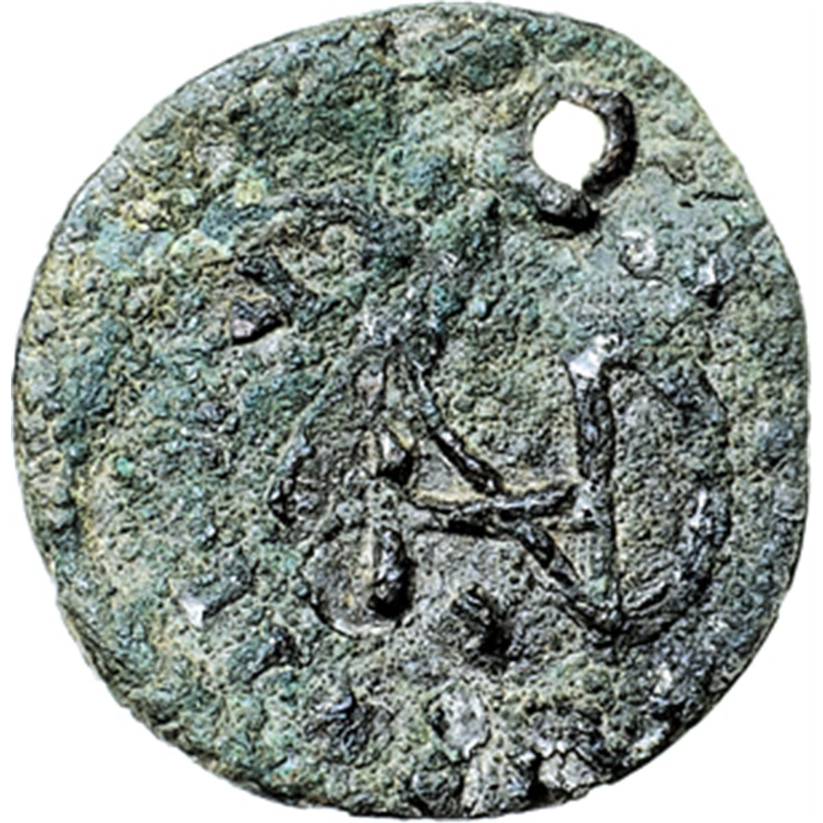 Gli Ostrogoti in Italia. Teodorico (493-526). Quarto di siliqua al nome ...