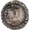 Image 1 : Napoli  Ferdinando d'Aragona ed Elisabetta di Castiglia (1503-1504). Carlino.
