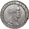 Image 1 : Napoli  Ferdinando IV (1759-1816) Piastra 1805. Capelli ricci.