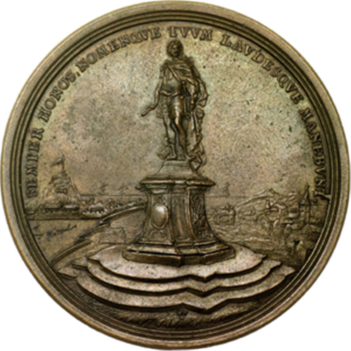 Venezia Matthias Johann Schulenburg (16611747) Medaglia 1716 per la