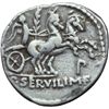 Image 2 : P. Servilius M. f. Rullus Denario, 100 a.C.