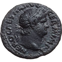 Nerone (54-68). Asse.