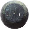 Image 1 : Peso. Peso commerciale da 3 once. Elemento a forma di botticella. Sulla faccia superiore, III in int