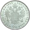 Image 2 : Milano  Ferdinando I (1835-1848). 20 kreuzer 1845.