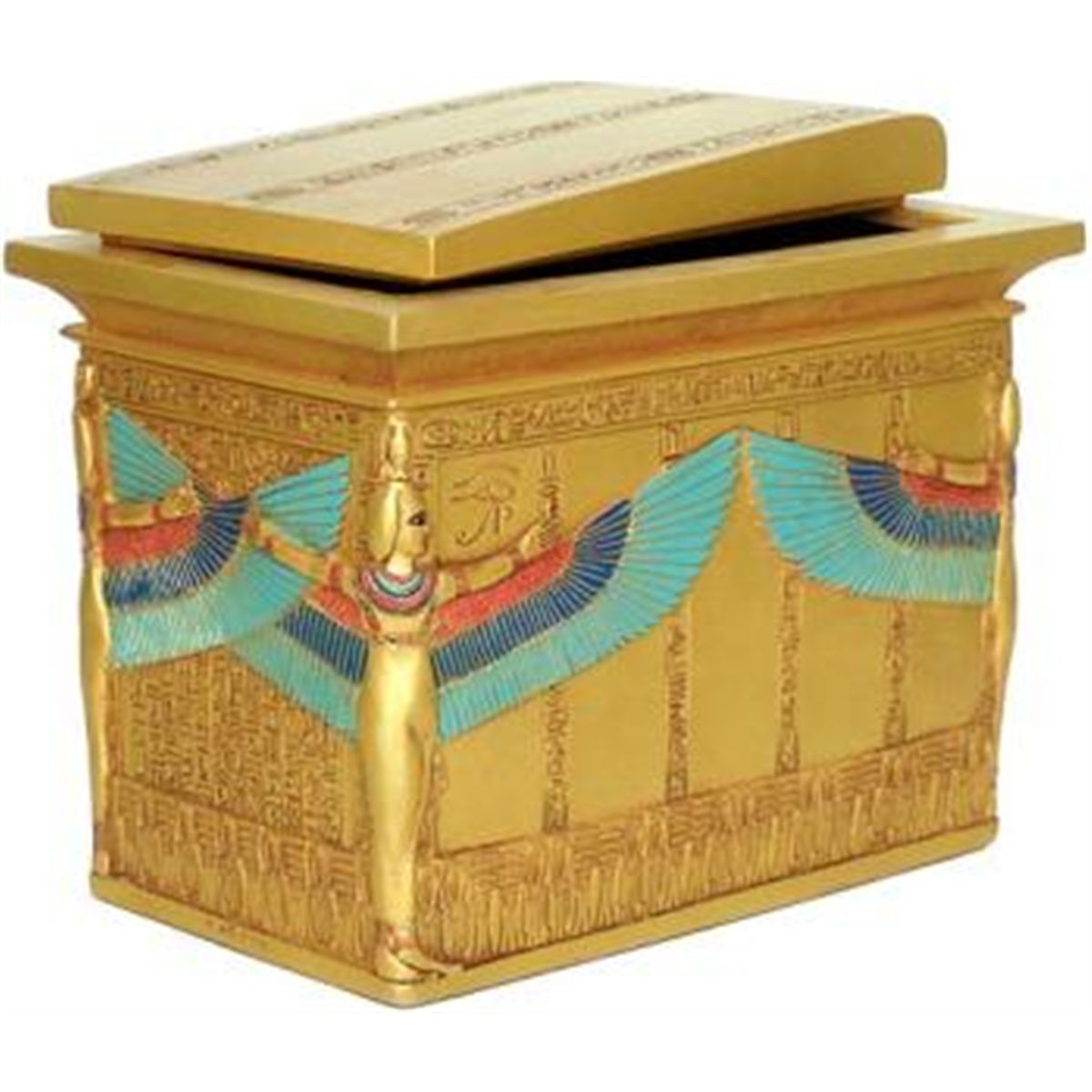 Intricate EGYPTIAN JEWELRY BOX EGYPT MWF1786