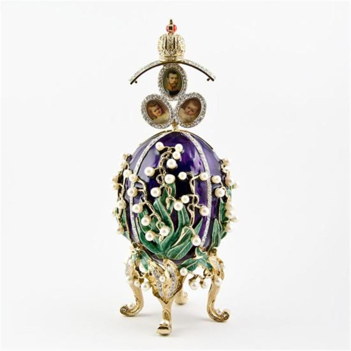 Lilies of the Valley Egg by Carl Faberge