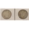 Image 1 : 2 Diff Barber Half Dollar Dates 1906-D, 1907-D