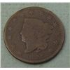 Image 1 : 1822 Coronet Large Cent 4 Full Dates -Nice Coin