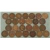 Image 1 : 26 Diff Date Indian Cents Pennies 1880-1908