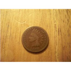 1885 Indian Head Penny